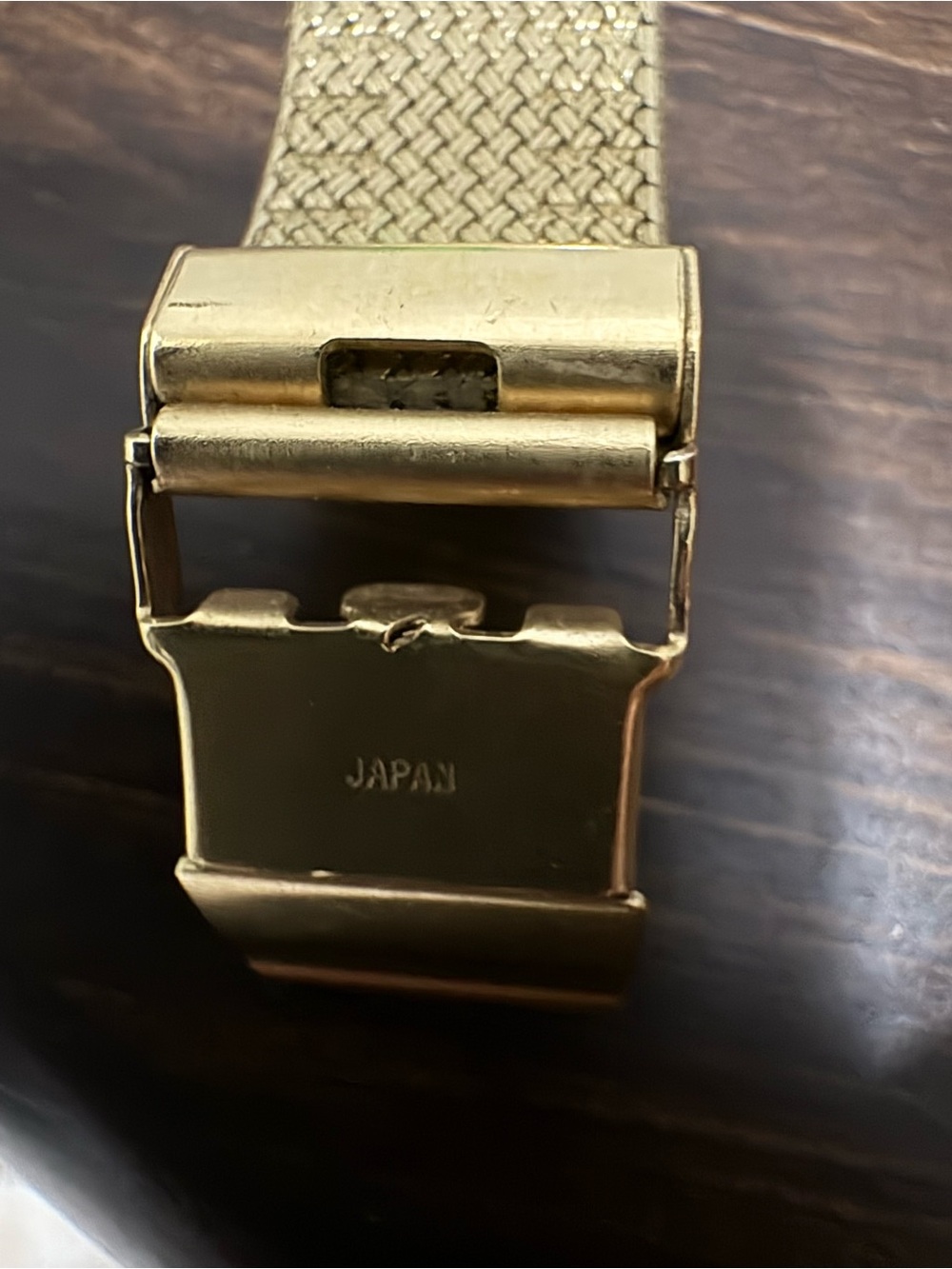 Bulova Gold Tone Women's Mesh Bracelet Watch - Picture 8 of 8